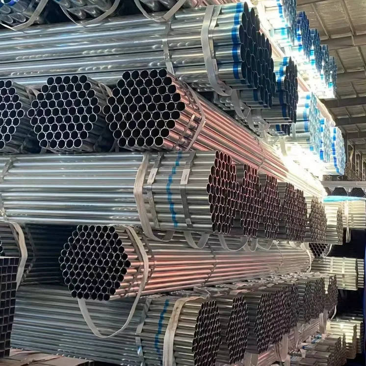 ASTM A53 Grade B Type E ASTM A795 A500 Grade B B6 Pre Galvanized A36 Metal Steel Tube gal 32mm 48mm Tubo Galvanizado Price