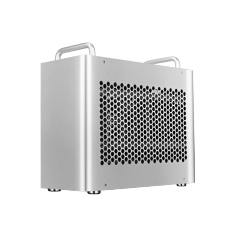 

2021 hot sale high quality computer micro ITX mini desktop aluminum alloy PC case hardware