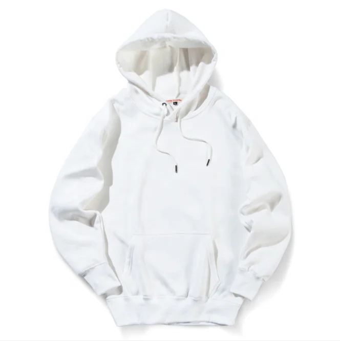 Low MOQ Fashion Plain Thick Pullover Hoodies Custom Logo Printed Embroidered Men Hoodies