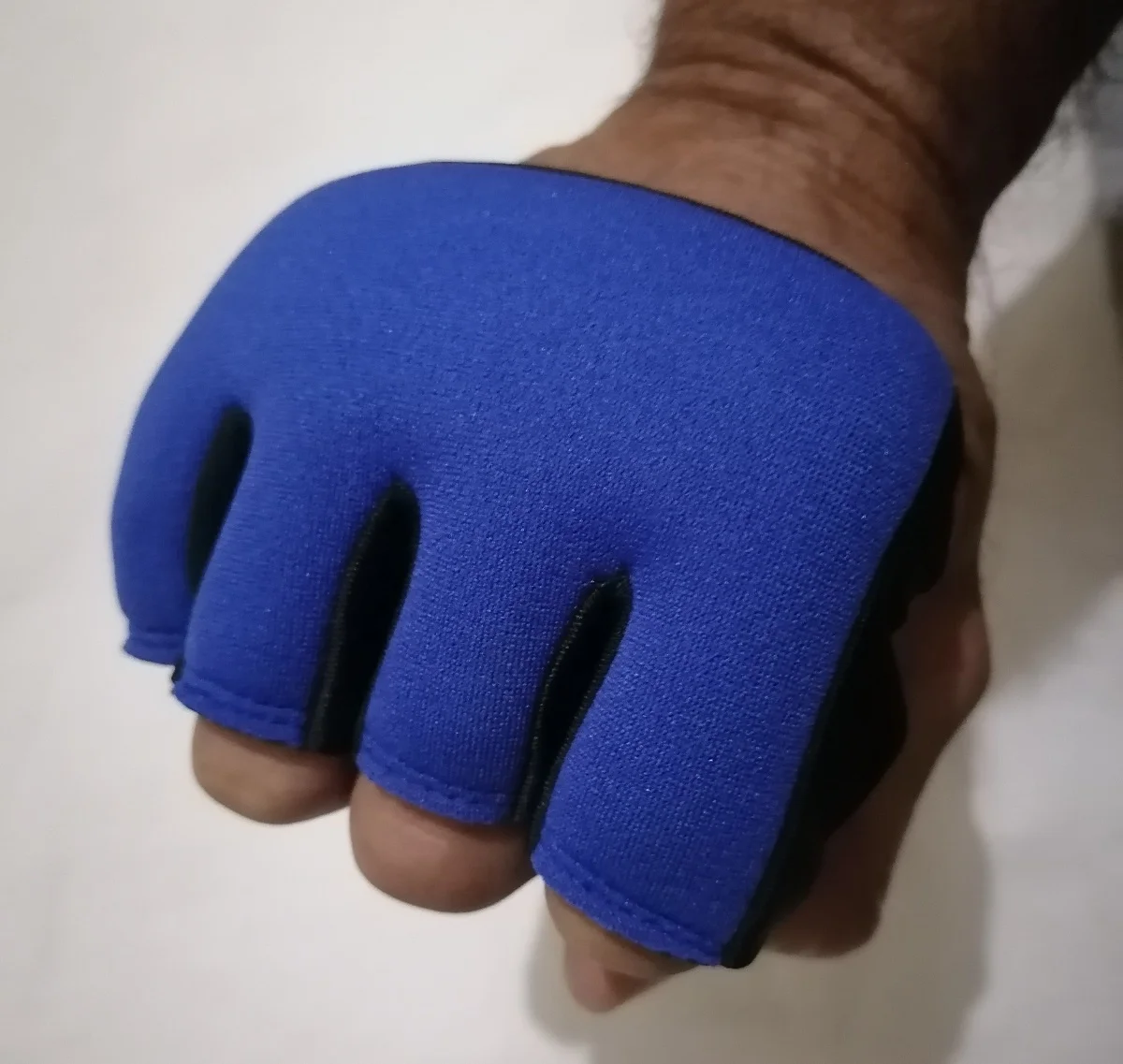 Boxing Knuckle Guard Gel Padded Protector Blue Neoprene Buy Knuckle