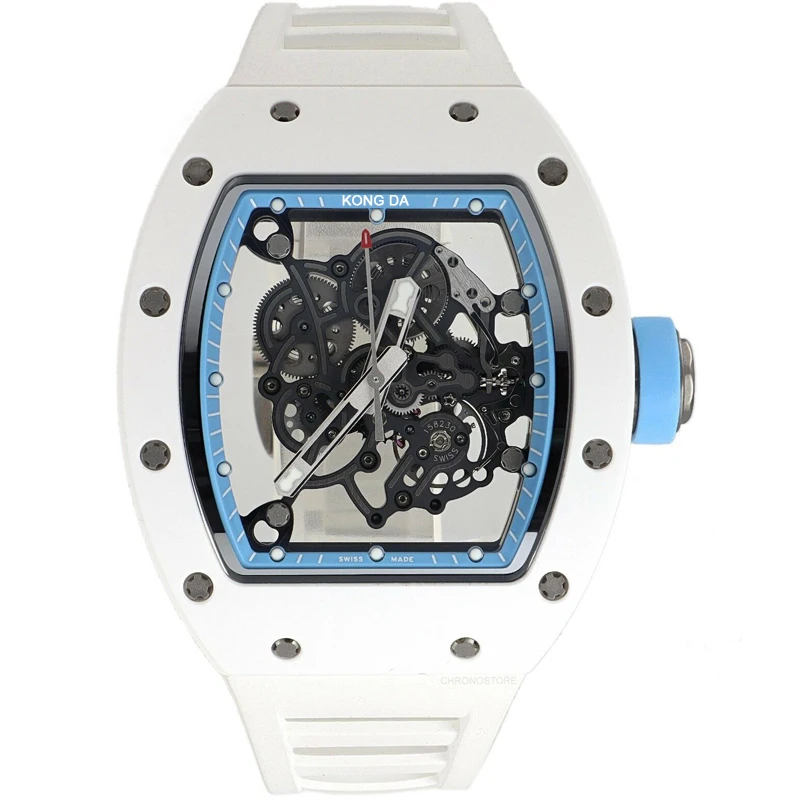 

Custom Brand Watch Dropshipping Rubber Jam Tangan Uhr Mechanical Automatic Watch Rm Wristwatches Luxury Watches Men Brand