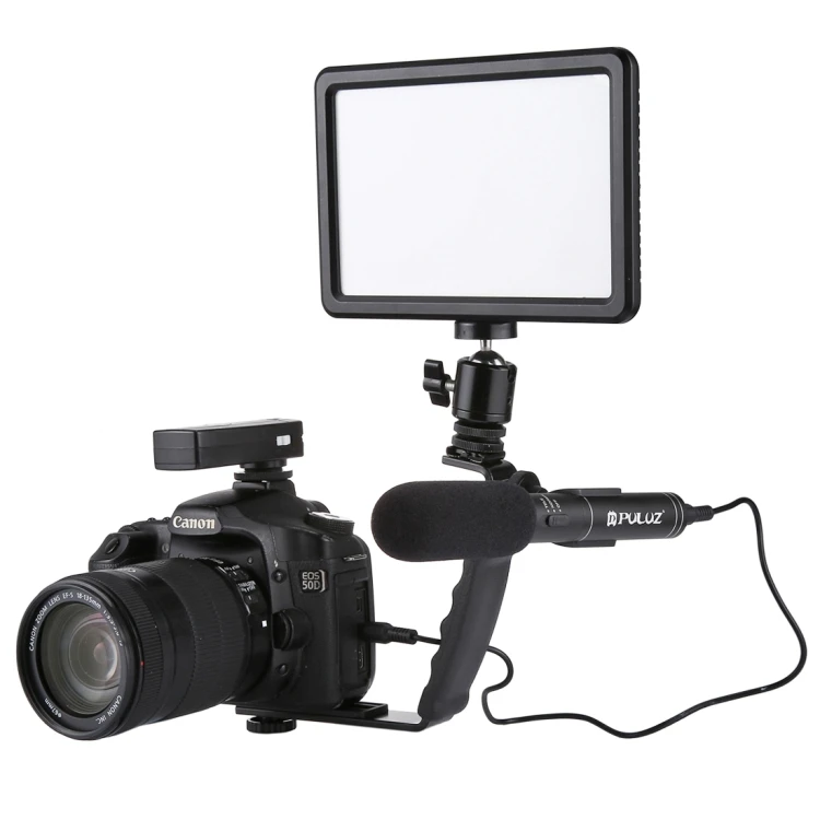 

New Product PULUZ DSLR Camera DV Camcorder Professional Interview Condenser Video Shooting Mic Microphone