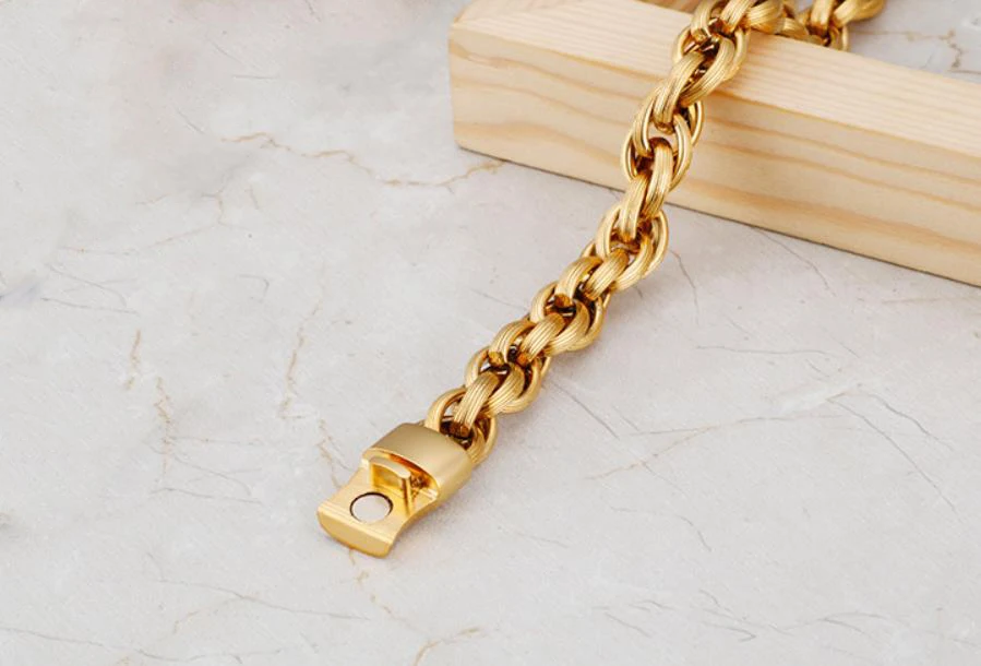 product-Cheap Latest Design Men Golden Bracelet Slave Bracelet Jewelry-BEYALY-img-1