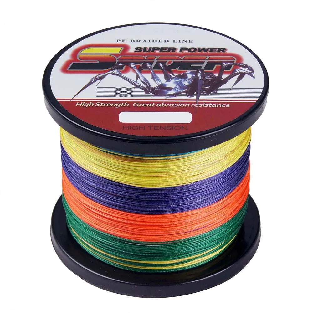 

DORISEA SPIDER 8 Strands 100M-2000M 6-300LB 100% PE Braided Multifilament Fishing Line, Black,blue,green,yellow,white,red,grey, multicolor and so on