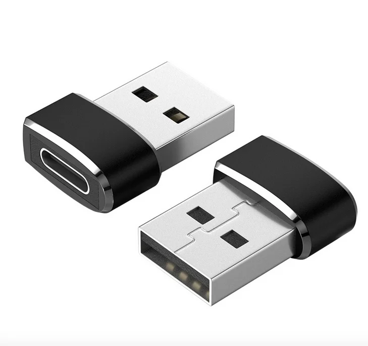 

High Quality USB 2.0 Type A Male to USB 3.1 C Female PD Charger Adapter