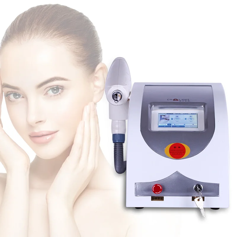 

Pico Laser Q Switched Nd Yag Laser Tattoo Removal Eyebrow Removal Lasers Machine, White