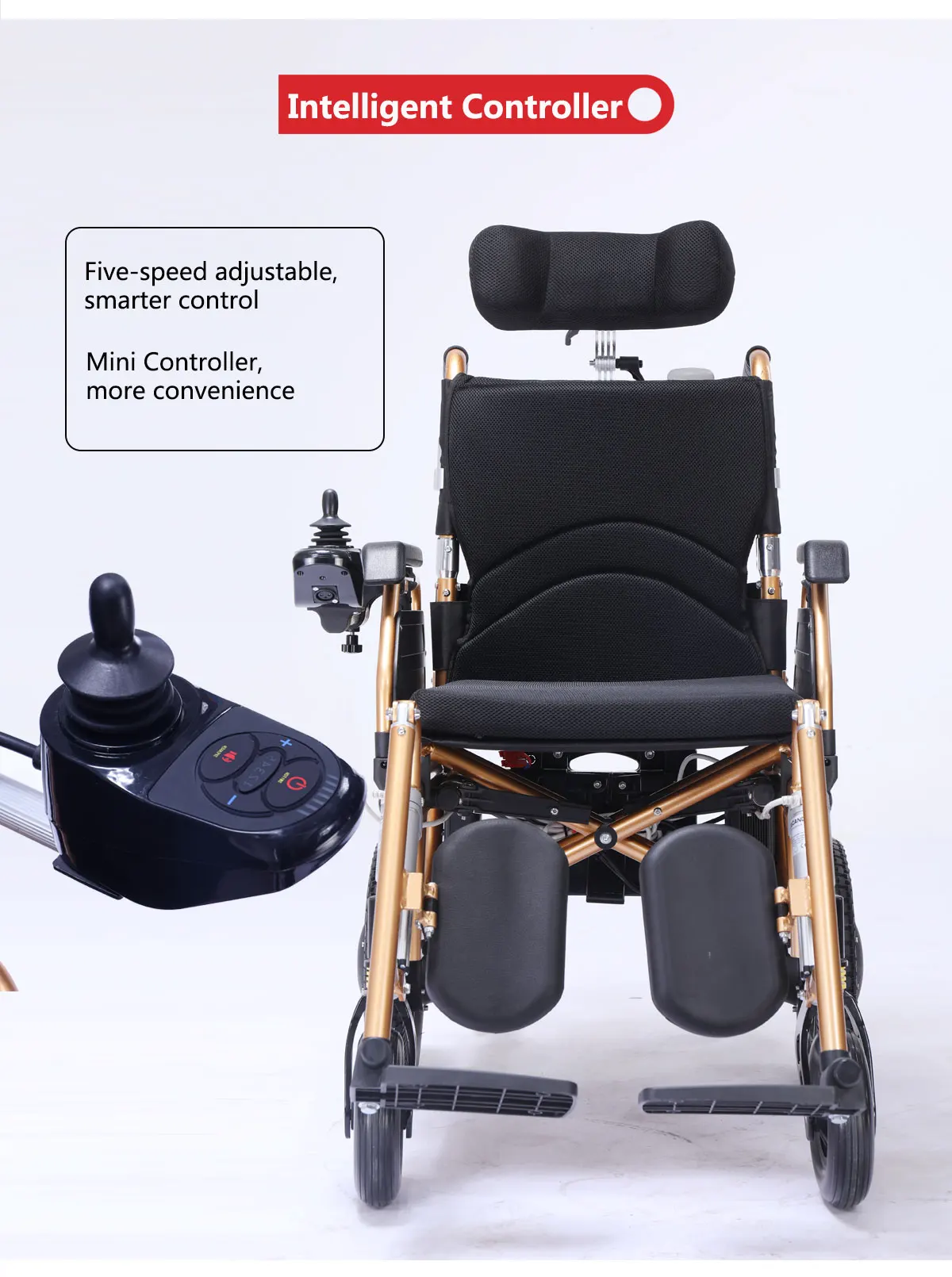 Hub brushless quickie power wheelchairs brake