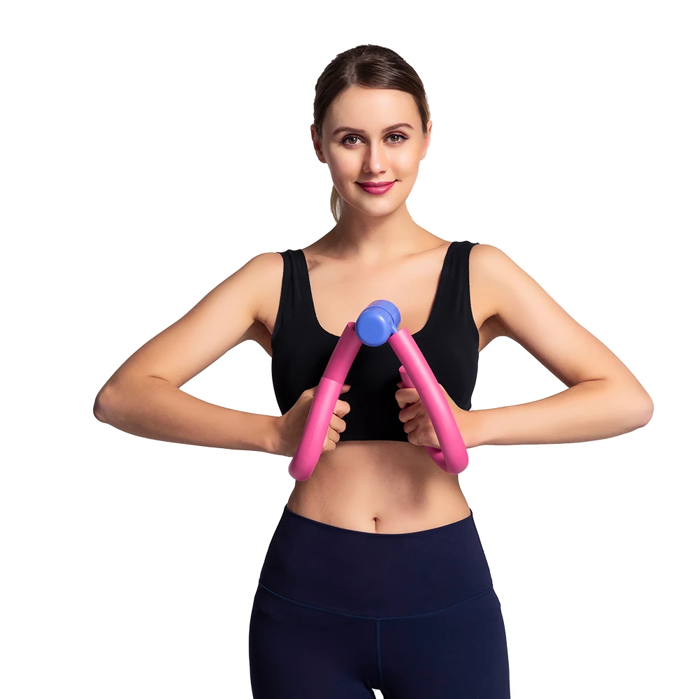 

ActEarlier Portable Trainer Leg Master Slim Inside Fitness Strength Thigh Master Thigh Trimmer, Gray,blue, purple, pink