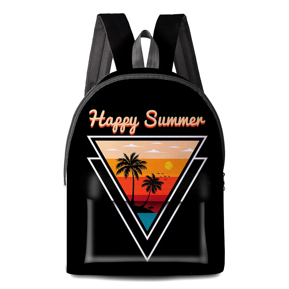 

2022 New Designer Trending Custom Beach Travel Logo Souvenirs Advertisement Gift Casual Bag For Men's Backpack