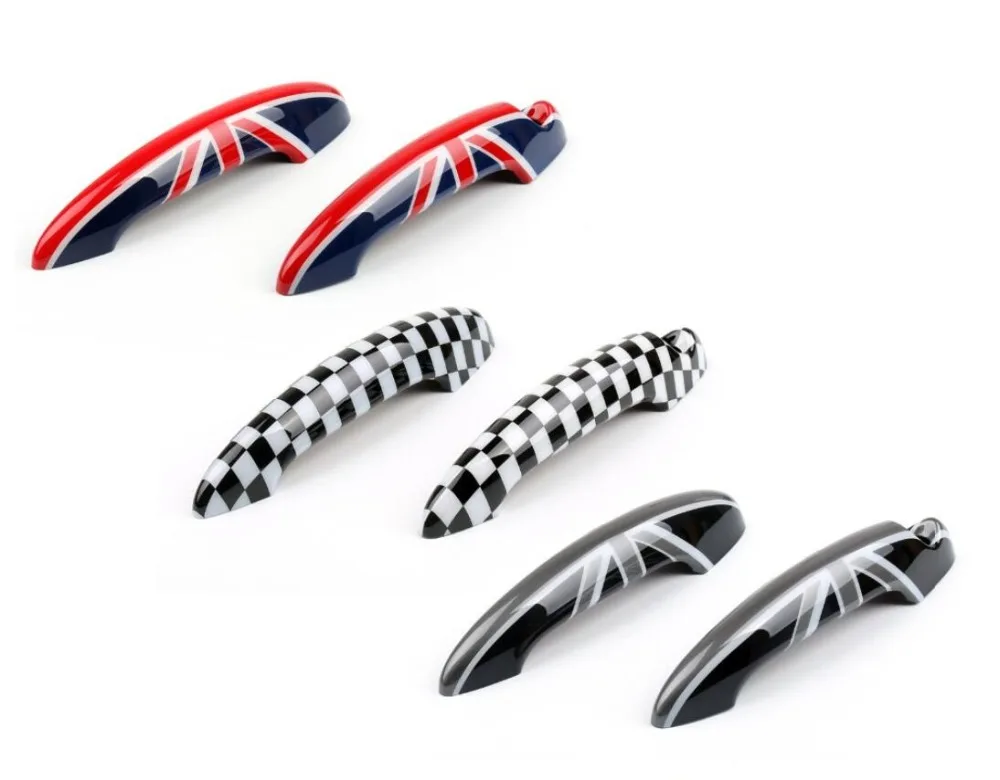 

Areyourshop Union Jack UK Flag Design Door Handle Cover For Mini Cooper R50 R52 R53 R55 R56