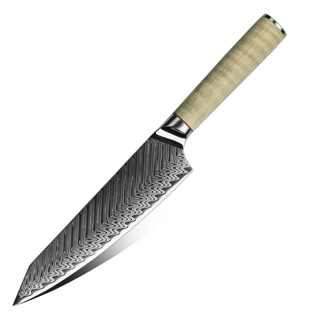 

Japanese Shun damasteel vg10 damascus chef knife