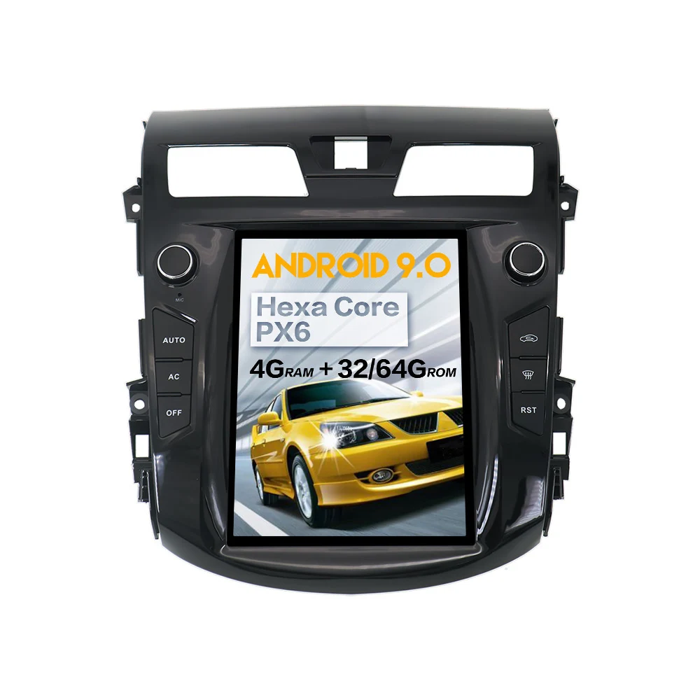 

Android 9.0 Tesla Screen Car Multimedia Radio Player Auto GPS Navigation for For Nissan Teana Altima