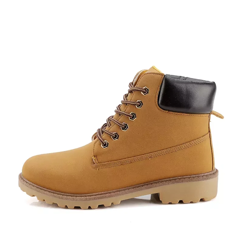 

Hot Sales Of Autumn And Winter Ankle Boots Men's And Women's Shoes High Work Boots
