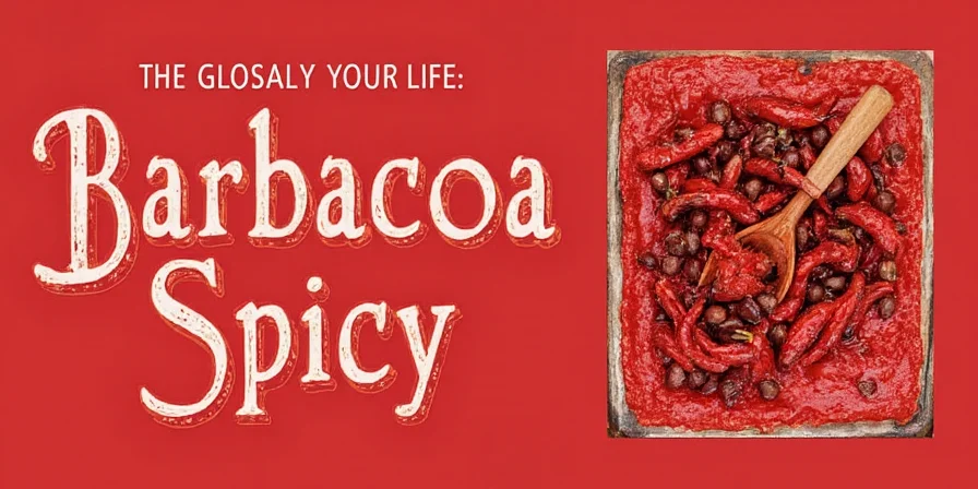 Digital interface showing barbacoa spice trends and future innovations