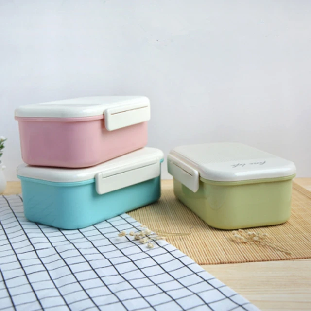 

Plastic Food Container Food Grade PP Bento Box With Lid Welcome On Amazon High Standard With Certificates, Customized