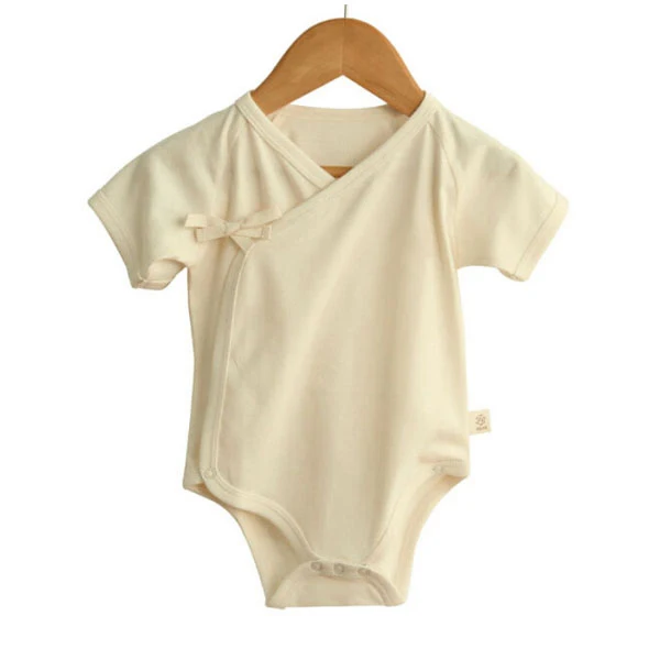 

BKD 2015 organic bamboo nature color baby clothes kimono