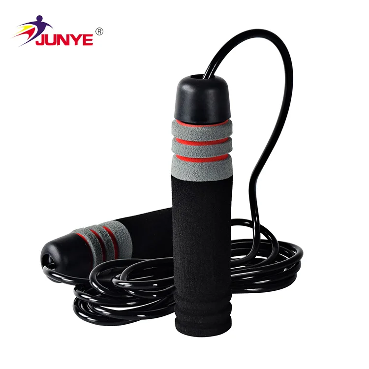 

Professional Fitness Gym Sponge Handle Heavy Duty Weighted Jump Rope Set