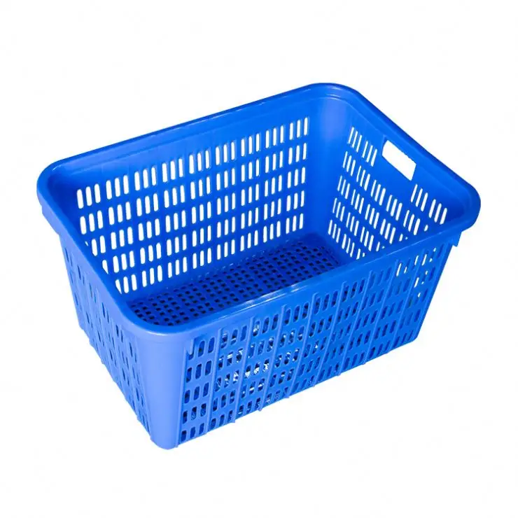 

MFTLONG 23# High Quality plastic storage black Basket for Potato, Blue /green /yellow