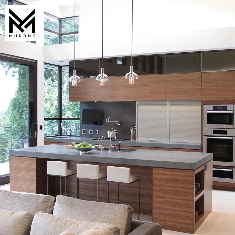 Modular Modern Hanging Melamine Board Kitchen Designs Design