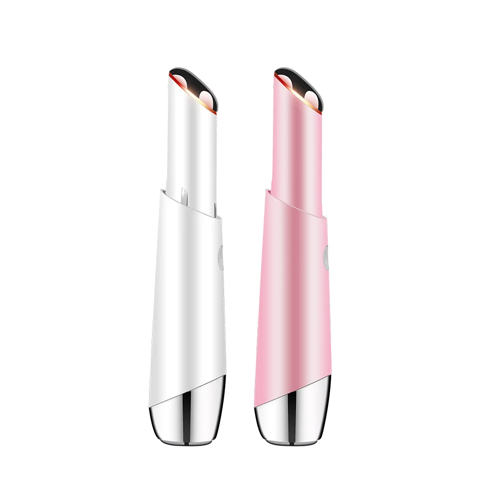 

Face & Eye Portable Anti Wrinkle Remover Beauty Products Device Eye Massagers, Pink, white