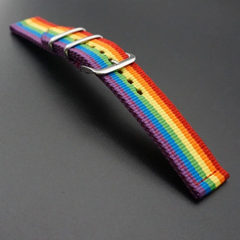 

Canvas nylon band for watch watchband sports strap belt for women men watches accessory bracelet wristband diy parts 18 20 22mm