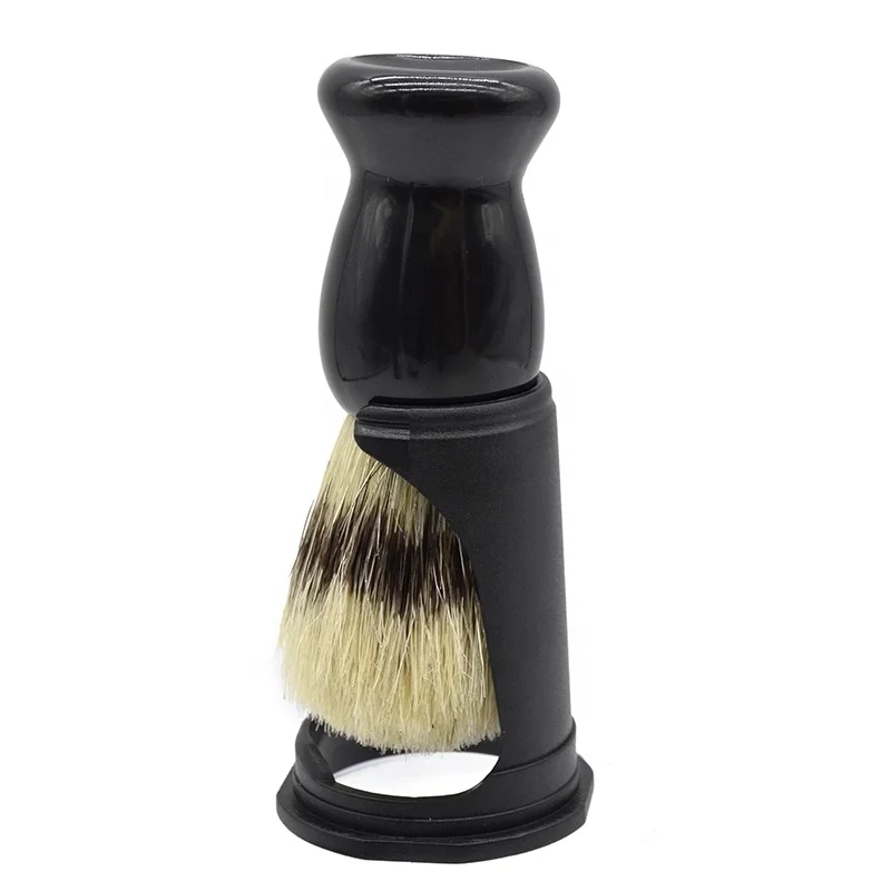 

Portable Travel Shaving Brush Bristle Brush Men Shaving Tools Factory, Black