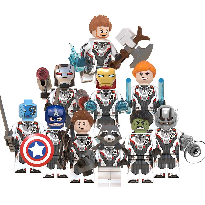 

Free Shipping 10 Styles endgame super hero plastic mini building block figures toy, kids juguetes, Same like picture