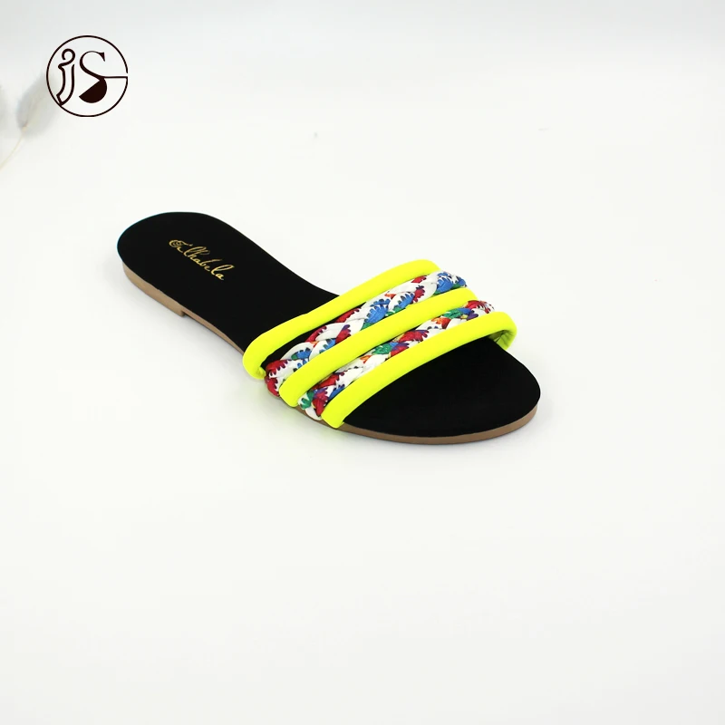 

Bright colors comfortable cheap high quality printed slipper female slippers fashion slipper, Picture