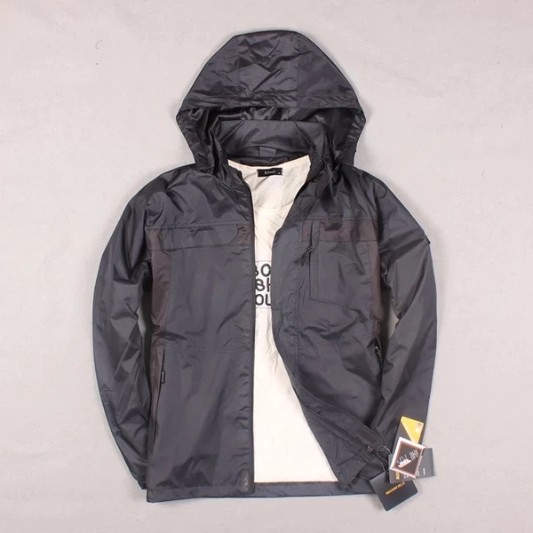 Custom Outdoor Waterproof Breathable Windbreaker / Lightweight