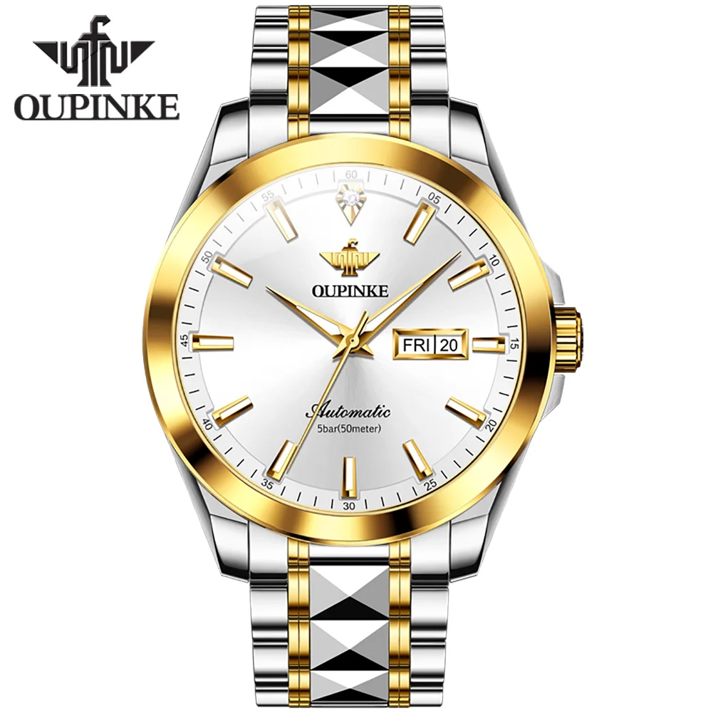 

OUPINKE 3223 oem watch custom logo digital men luxury watch custom logo automatic mechanical watches mens