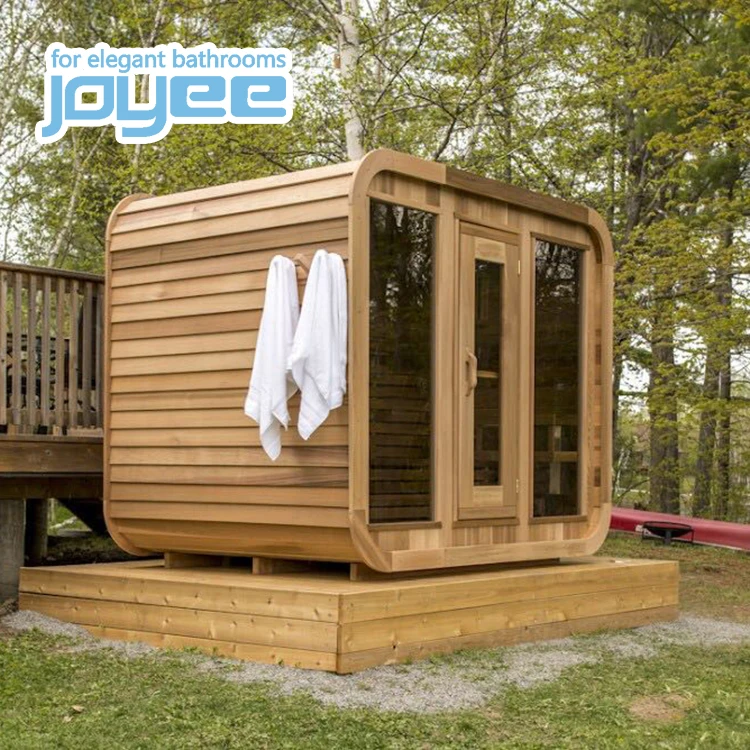 Joyee Traditional Outdoor Portable Sauna Room Red Cedar Solid Wood Sauna For Sale Buy Portable
