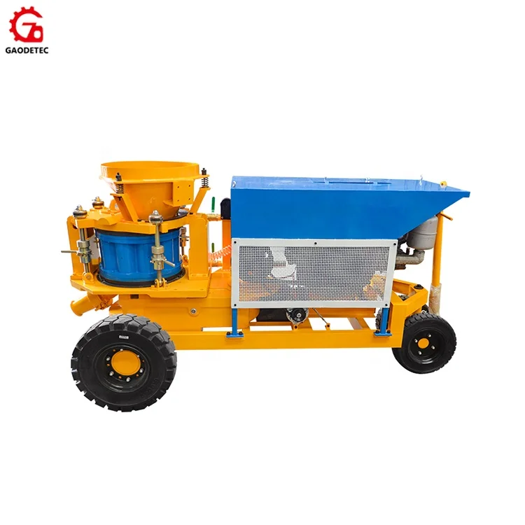
9m3/h diesel shotcrete concrete spraying machine for sale 