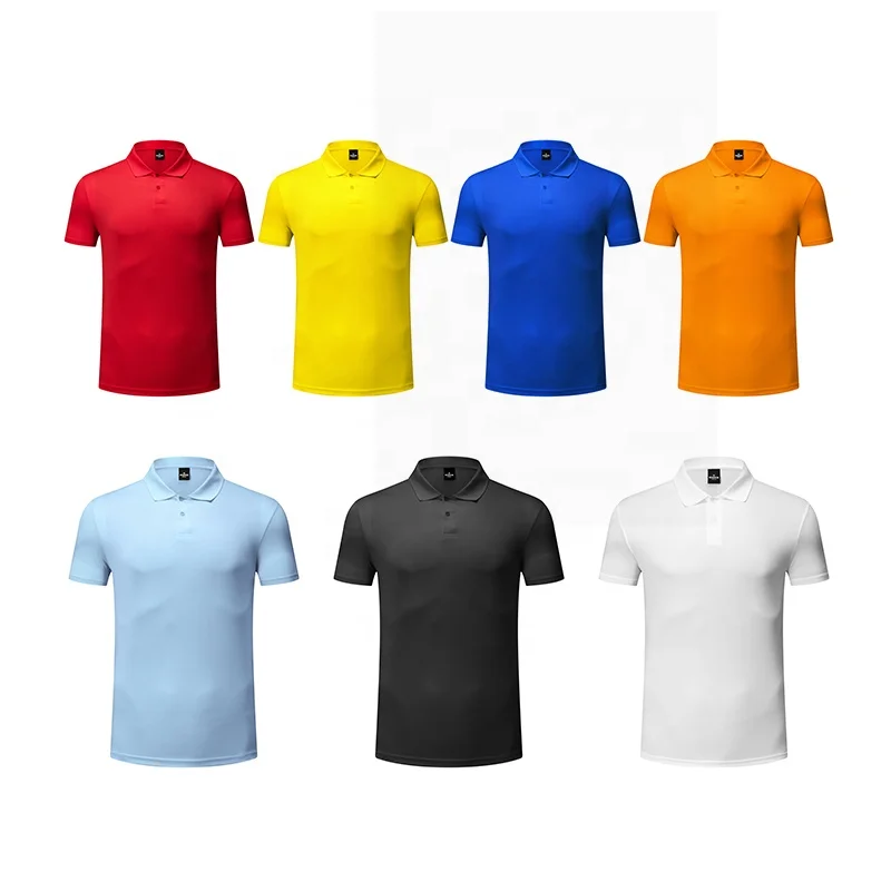 

Wholesale OEM Blank Plain Soft Basic White Work Shirt Unisex Golf Wear Polo Shirt, White,blue,red,black,yellow,army green,orange,pink,green