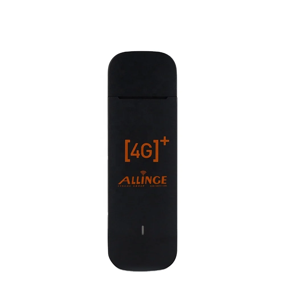 

ALLINGE MDZ207 E3372h-153 150mbps 4G LTE Dongle USB Modem, Black