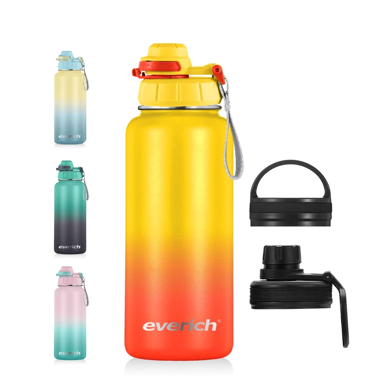 

double wall insulated 304 stainless steel water bottle customized