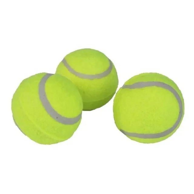 

Low MOQ Promotional Custom Tennis Balls Pre-cut Training Tennis Ball For Wholesale Different Color, Customize color