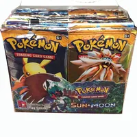 

good quality 324 Pcs/box SUN & Moon Playing Pokemon Gx Cards