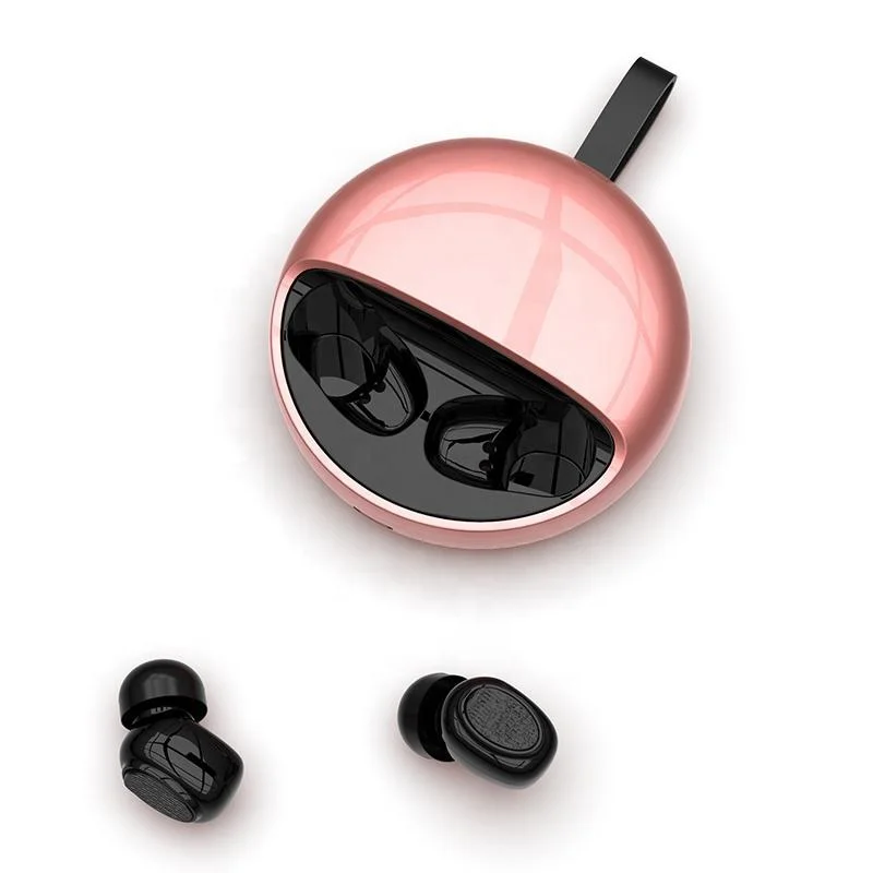 

Wireless Earphones 360 Rotation Hifi Stereo TWS Earphone True Wireless Headset With Mic For Smart Phone
