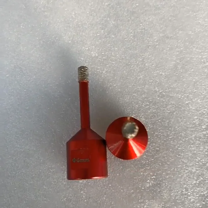 Ceramic Tile Hole Saw For Porcelain Vacuum Brazed M14 Diamond Drill Bit