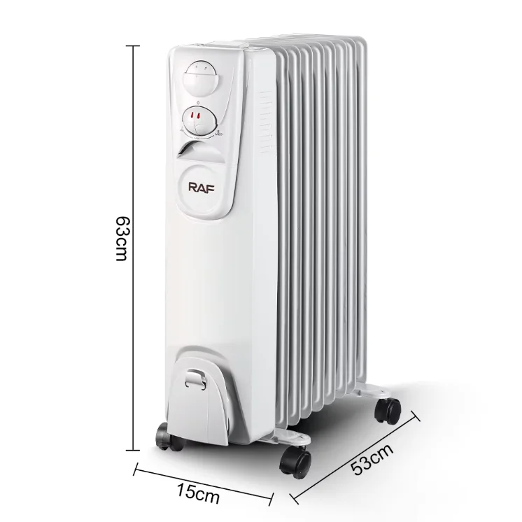 Raf Oil Filled Radiator, 2000W, 2000 W, Metal - detail 4