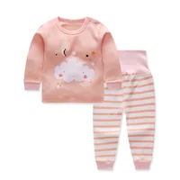 

Hot sale good quality 2 pieces different designs baby clothes cotton