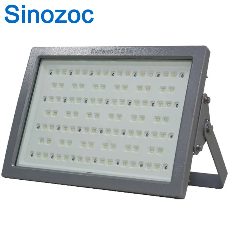 Sinozoc ATEX 50W 80W 100w 200w 400W 600W 800W led explosion-proof flood light 150w, maintenance-free explosion-proof lights