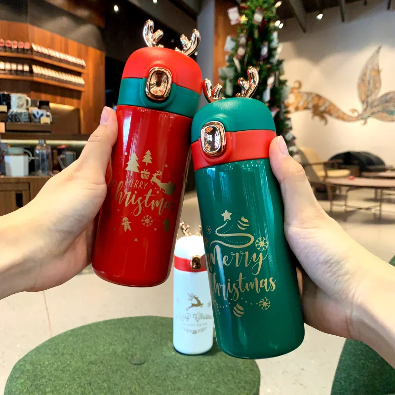 

12OZ Best Price Superior Quality 350ML Christmas Steel Vacuum Water Bottle, Customized color