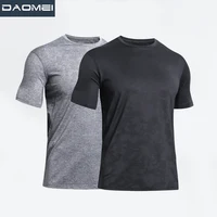 

Custom Blank Shirts Men Sport Short Sleeve T Shirt Gym T-shirt Quick Dry Outdoor Training Jogging Shirt Wholesale Sportswear