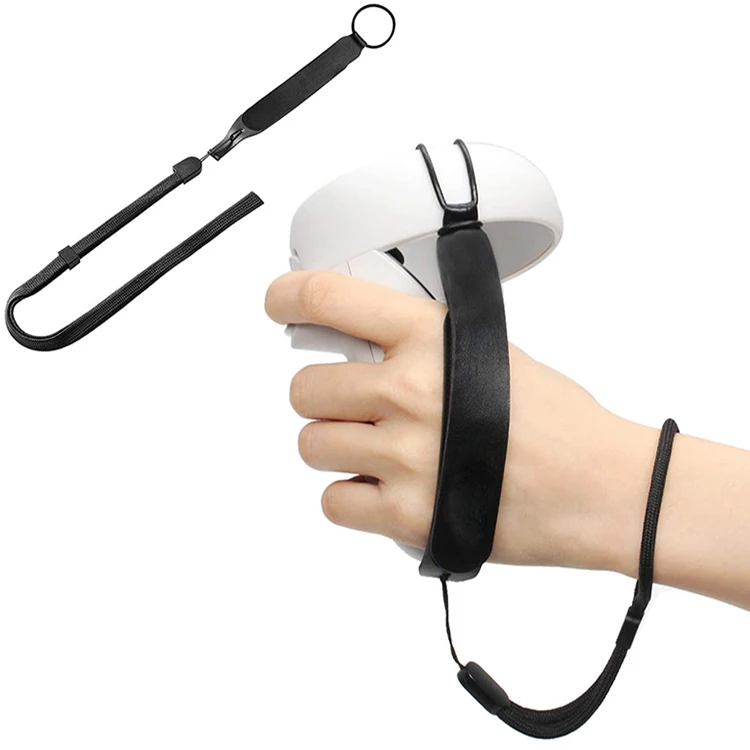 

Knuckle Strap for Oculus Quest 2 Touch Controller Grip Wrist Strap, Black