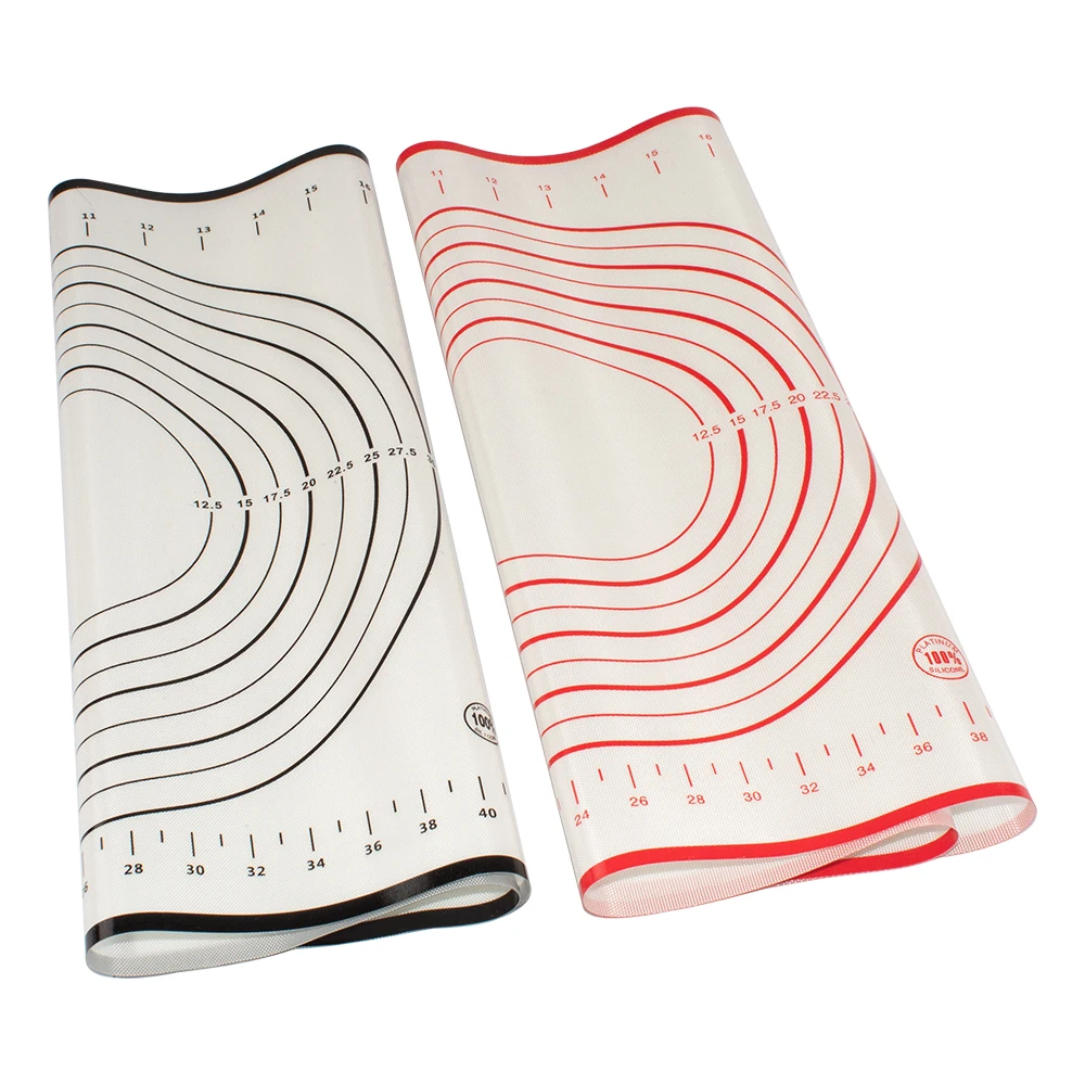 

Non-slip Silicone Pastry Mat Extra Large for Dough Rolling Mat