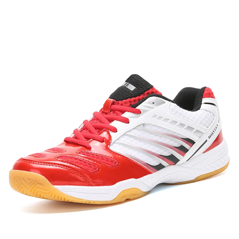 

Small MOQ stock Tennis shoes Comfortable badminton shoes Rubber sole volleyball shoes