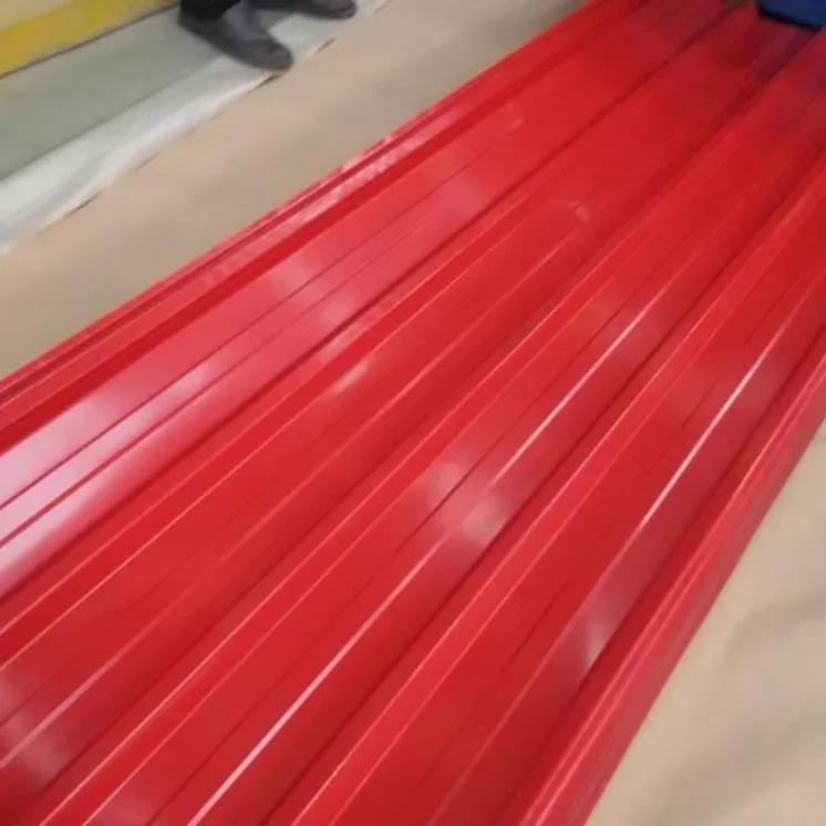 Color Coated Zinc Galvanized Metal Roofing Corrugated Steel Sheet 0.6mm