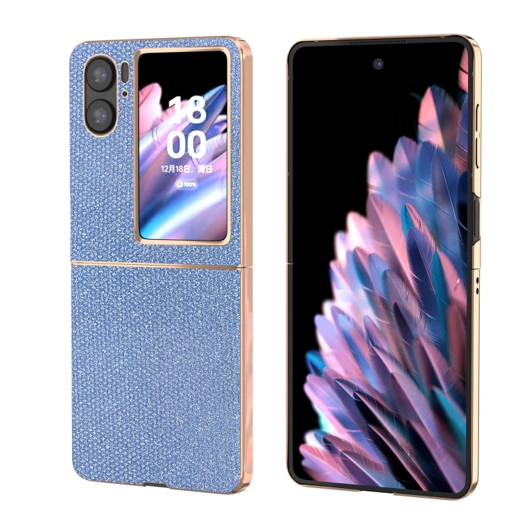 

For OPPO Find N2 Flip Case Nano Plating Diamond Shockproof Protective Case Mobile Phone Case