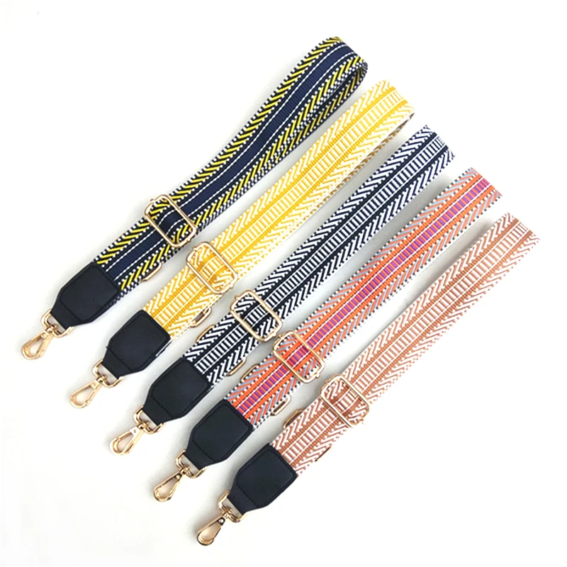 

Meetee B-J118 Color Wheat Ear Square Head With Pu Leather Adjustable Long Shoulder Strap Bag Accessories